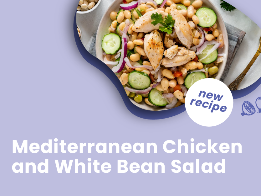 Mediterranean Chicken and White Bean Salad